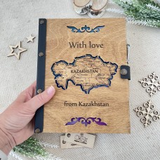 Блокнот Казахстан 100 листов с ручкой