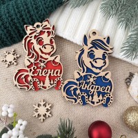 Игрушка ёлочная Символ года